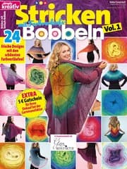 Cover von simply kreativ - Stricken mit Farbverlaufs-Bobbeln, Vol. 1