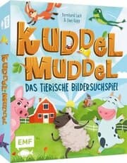 Cover von Kuddelmuddel - Das tierische Bildersuchspiel