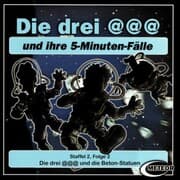Cover von Die drei @@@ und die Beton-Statuen