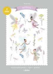 Cover von Kinder Klebe-Tattoos: Feen, Schmetterlinge und Blumen (für Mädchen und Jungen)