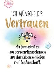 Cover von Ich wünsche dir Vertrauen