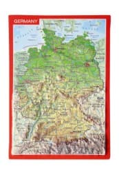 Cover von Reliefpostkarte Deutschland