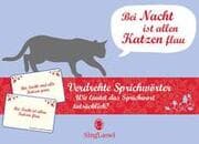 Cover von Verdrehte Sprichwörter. Das lustige Quiz-Spiel für Senioren.