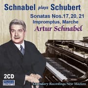 Cover von Artur Schnabel spielt Franz Schubert