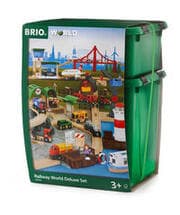 Cover von BRIO World - Großes Premium Set in Kunststoffboxen