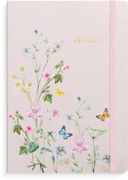Cover von Burde Notizbuch Deluxe A5 Pink Meadow