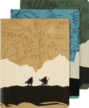 Cover von Cahier Notizbuch Der Herr der Ringe XL