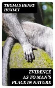 Cover von Evidence as to Man's Place in Nature