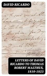 Cover von Letters of David Ricardo to Thomas Robert Malthus, 1810-1823
