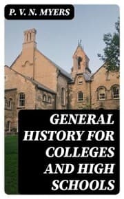 Cover von General History for Colleges and High Schools