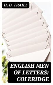 Cover von English Men of Letters: Coleridge