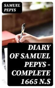 Cover von Diary of Samuel Pepys - Complete 1665 N.S