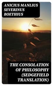 Cover von The Consolation of Philosophy (Sedgefield translation)