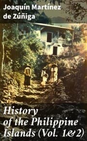 Cover von History of the Philippine Islands (Vol. 1&2)