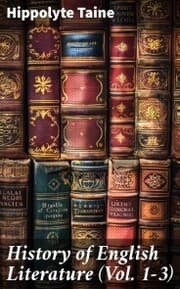 Cover von History of English Literature (Vol. 1-3)