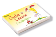 Cover von Oups Kärtchenbox 'Gute Laune Gedanken'