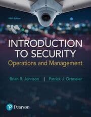 Cover von Introduction to Security: Operations and Management