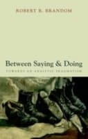 Cover von Between Saying and Doing