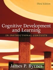 Cover von Cognitive Development and Learning in Instructional Contexts