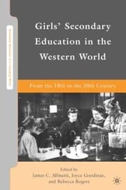 Cover von Girls' Secondary Education in the Western World