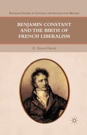 Cover von Benjamin Constant and the Birth of French Liberalism