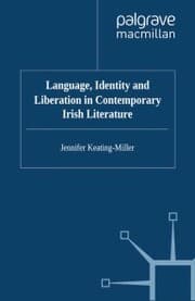 Cover von Language, Identity and Liberation in Contemporary Irish Literature