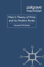 Cover von Marx's Theory of Price and its Modern Rivals