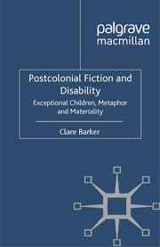 Cover von Postcolonial Fiction and Disability