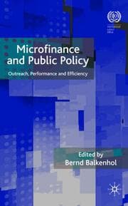 Cover von Microfinance and Public Policy