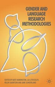 Cover von Gender and Language Research Methodologies