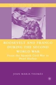 Cover von Roosevelt and Franco during the Second World War