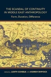 Cover von The Scandal of Continuity in Middle East Anthropology