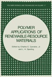 Cover von Polymer Applications of Renewable-Resource Materials