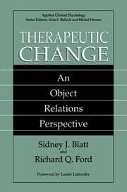 Cover von Therapeutic Change: An Object Relations Perspective