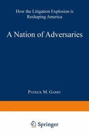 Cover von A Nation of Adversaries