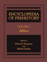 Cover von Encyclopedia of Prehistory Volume 1: Africa