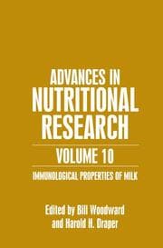Cover von Advances in Nutritional Research Volume 10