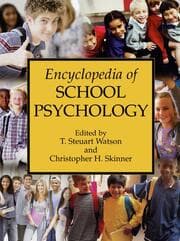 Cover von Encyclopedia of School Psychology