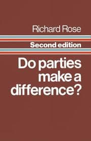 Cover von Do Parties Make a Difference?