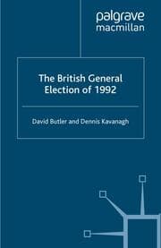 Cover von The British General Election of 1992