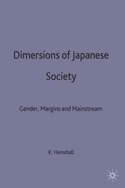 Cover von Dimensions of Japanese Society
