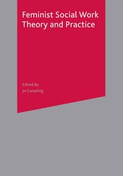Cover von Feminist Social Work Theory and Practice