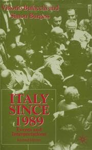 Cover von Italy since 1989