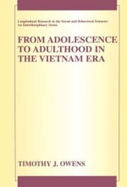 Cover von From Adolescence to Adulthood in the Vietnam Era