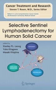 Cover von Selective Sentinel Lymphadenectomy for Human Solid Cancer