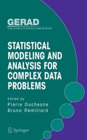 Cover von Statistical Modeling and Analysis for Complex Data Problems
