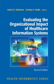 Cover von Evaluating the Organizational Impact of Health Care Information Systems