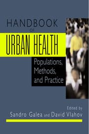 Cover von Handbook of Urban Health