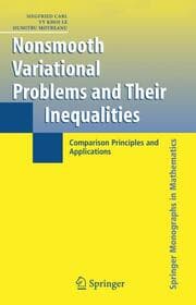 Cover von Nonsmooth Variational Problems and their Inequalities