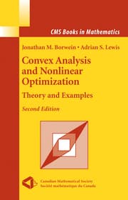 Cover von Convex Analysis and Nonlinear Optimization